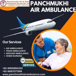 With Splendid Medical Arrangements Get Panchmukhi Air Ambulance Services in Chennai