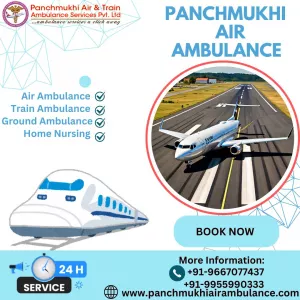 Hire Panchmukhi Air Ambulance Services in Ranchi with Unique Medical Features