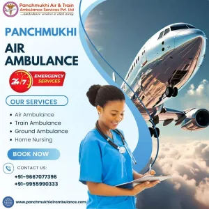 With Magnificent Medical Tools Book Panchmukhi Air Ambulance Services in Raipur