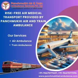 With Highly Qualified Medical Professionals Get Panchmukhi Air Ambulance Services in Siliguri