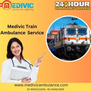 Medivic Train Ambulance service in Patna Saving Lives Everyday