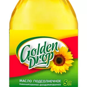 Подсолнечное масло Golden Drop оптом от производителя