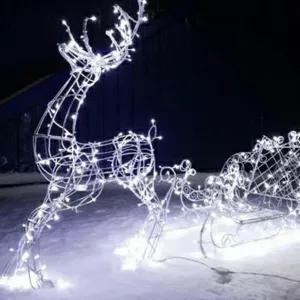 Новогодний Лэд олень светодиодный на заказ
