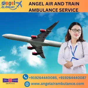 Transfer Patient to Medical Care by Angel Air and Train Ambulance Service in Darbhanga