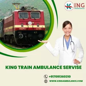 King Train Ambulance Service in Guwahati Comes with Cutting-Edge Medical Amenities