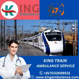 King Train Ambulance in Kolkata lets you Book Service Based on your Preferred Time