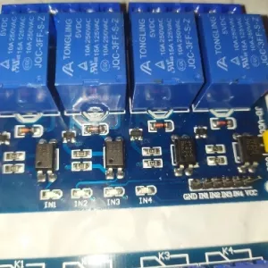 Реле 5 В 4-канальный релейный модуль