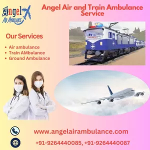 Book Angel Air and Train Ambulance Service in Kolkata the Helping Patients Shift