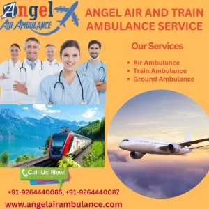 Get Angel Air and Train Ambulance Service in Mumbai for Safety Compliant Transport Service