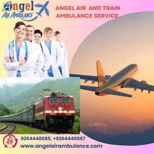 Angel Air and Train Ambulance Service in Indore Quick Response for Transportation of Patients