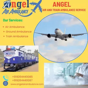 For Trusted Medical Service Use Our Angel Air and Train Ambulance Service in Patna