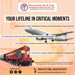 Get First-Class Medical Assistance from Panchmukhi Air Ambulance Services in Guwahati