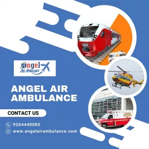 Angel Air Ambulance Provide the Best Air and Train Ambulance Service in Indore
