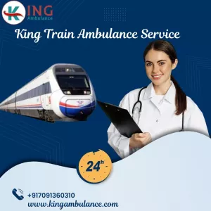 Safety and Comfort is the Top Priority of King Train Ambulance in Raipur