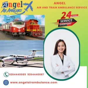 Use Angel Air and Train Ambulance Service in Bagdogra in Emergency Medical Transport
