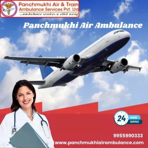 Pick ICU-Enabled Panchmukhi Air Ambulance Services in Varanasi with Expert Medical Crew