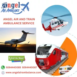 Choose Angel Air and Train Ambulance Service in Lucknow to Transport Patients with ICU Facilities