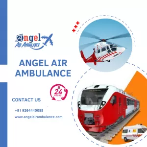 The greatest air and rail ambulance service in Allahabad is Angel Air Ambulance