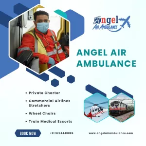 Angel Air Ambulance is Vellore’s best train and air ambulance service