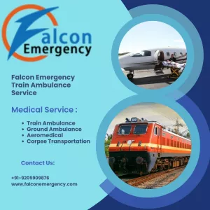 For Health Emergencies Choose Falcon Emergency Train Ambulance Service in Mumbai