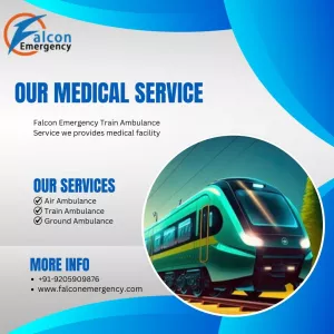 Book Falcon Emergency Train Ambulance in Mumbai for Long-Distance Medical Relocation
