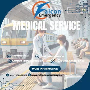 Falcon Train Ambulance in kolkata - Your Trusted Partner in Critical Transport