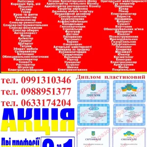 Курси кухар, кондитер, сушист, піццеолі, пекар, бармен, барист