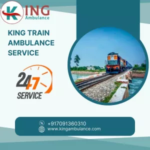 King Train Ambulance Service in Jamshedpur is Open To All Patients in Critical Condition.