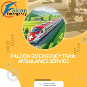 Falcon Emergency Train Ambulance Service in Mumbai Saves Precious Time during Relocation