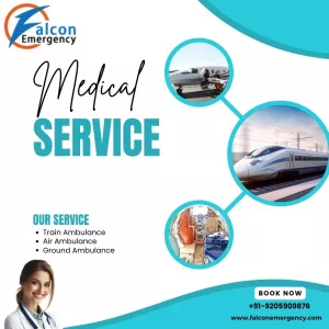 Falcon Train Ambulance in Hyderabad is committed to Providing Safe Transportation