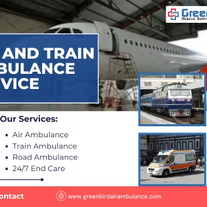 Book Air and Train Ambulance Service in Bikaner