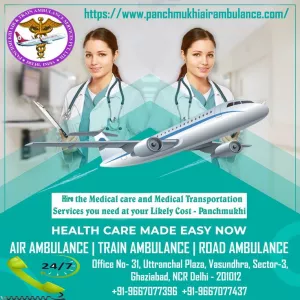 For Shifting Purposes, Book Panvhmukhi Air and Train Ambulance Services in Nanded