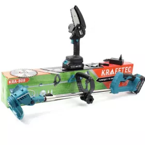 Триммер для травы и кустов + Цепная пила