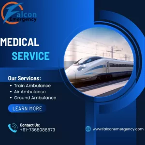 Get Trust worthy Emergency Transport with Falcon Emergency Train Ambulance in Allahabad