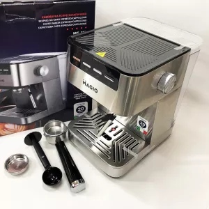 Кофеварка рожковая, кофеварка с возможностью приготовления эспрессо, кофемашина латте