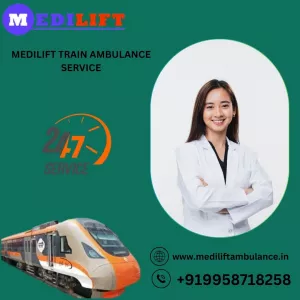 Book Medilift Train Ambulance Service in Mumbai for Quick and Care Shift the Patient