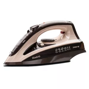 Утюг MG-134 3000 Вт, паровой утюг-очиститель, утюг электрический паровой. Цвет: бежевый