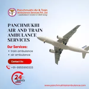 Book Hassle Free Air and Train Ambulance Services in Vijayawada By Panchmukhi