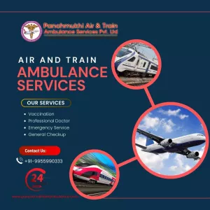 Get High-Quality Medical Air and Train Ambulance Services in Silchar by Panchmukhi