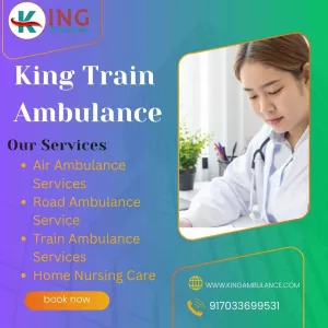 King Train Ambulance Service makes your Transfer journey safe and easy