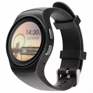 Умные часы Smart Watch Kingwear KW18 6951 ЧЕРНЫЕ & ЗОЛОТО.Унисекс. 