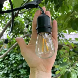 Патронная гирлянда, уличное освещение, доставка