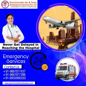 Hire Panchmukhi Air and Train Ambulance Services in Dehradun with the Best Facilities