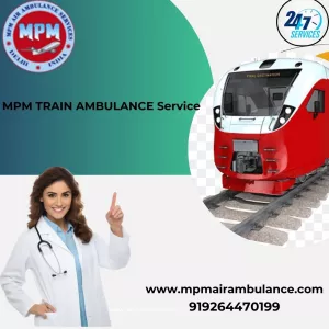 MPM presented Train Ambulance equipped with life saving equipments to Delhi Train Ambulance