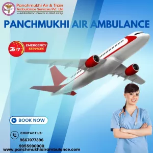 With Trained Medical Professional Use Panchmukhi Air and Train Ambulance Services in Dibrugarh