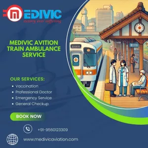 For the Hassle-Free Journey Choose Medivic Aviation Train Ambulance in Mumbai