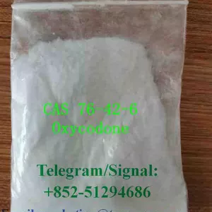 Oxycodone CAS 76-42-6. crystal powder Telegram/signal:+852-51294686