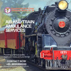 Hire Time-Efficient Medical Air And Train Ambulance Services by Panchmukhi in Amritsar