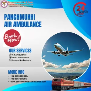 For Critical Patient Transportation Choose Panchmukhi Air and Train Ambulance Services in Indore