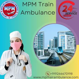 Hire Safest MPM Train Ambulance Service in Nagpur at Very Low Charge
